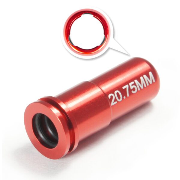 Nozzle Alumnio CNC Doble O-ring (20.75mm) - Maxx