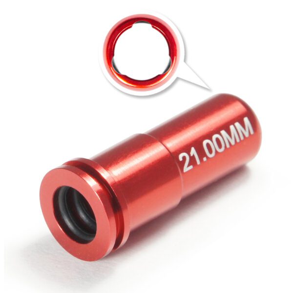 Nozzle Alumnio CNC Doble O-ring (21,00mm) - Maxx