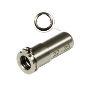 Nozzle Titanio Regulable CNC Doble O-ring (22mm-25mm) - Maxx