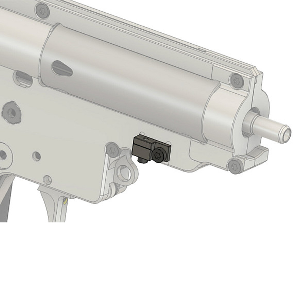 Retro Arms CNC Lateral adjustment of gearbox alignment